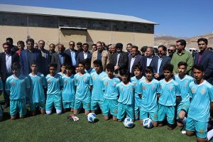 افتتاح آکادمی فوتبال رابر، فرصتی تازه برای نوجوانان مستعد منطقه است