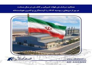 عملكرد درخشان فولاد امیركبیر كاشان در سال سخت؛ عبور از مرزهای بودجه ۱۴۰۴ با آینده‌نگری و تامین هوشمندانه