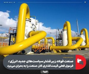 صنعت فولاد زیر فشار سیاست‌های جدید انرژی/ فرمول فعلی قیمت‌گذاری گاز، صنعت را به بحران می‌برد