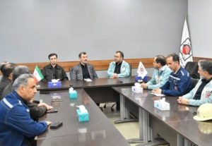 بازدید رئیس هیأت عامل ایمیدرو و مدیرعامل چادرملو از مجتمع آهن و فولاد ارفع