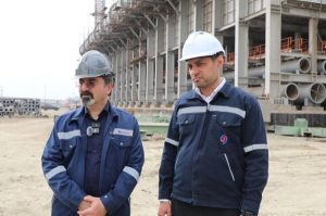 روند اجرای پروژه احیاء ۲ صبا فولاد خلیج فارس به خوبی پیش می‌رود