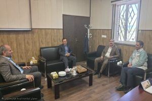 دیدار مدیرکل تعاون، کار و رفاه اجتماعی چهارمحال و بختیاری با مدیرعامل فولاد توان‌آور آسیا