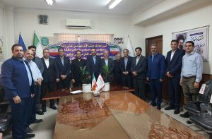 برگزاری مراسم تودیع و معارفه مدیر حراست مجتمع سنگ آهن جلال‌آباد زرند