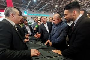 بازدید استاندار اصفهان و رئیس شورای استان بصره از غرفه ذوب‌آهن اصفهان در نمایشگاه متالکس