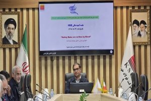 جلسه کمیته عالی HSE شرکت فولاد خوزستان