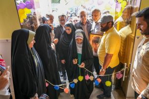 مدرسه شجره طیبه میناب افتتاح شد؛ فولاد هرمزگان پای ساخت مدرسه ایستاد