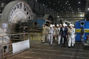 کارخانه تغلیظ سرچشمه زیر ذره‌بین مدیرعامل ملی مس؛ آمادگی تجهیزات بررسی شد
